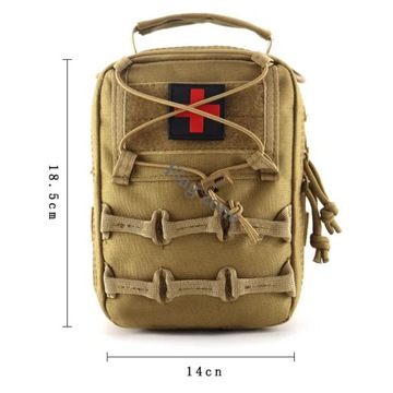 Тактическая поясная сумка Molle для охоты и выживания, военная EDC-пакет, уличная SOS