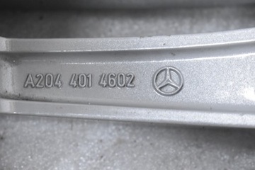 DISK HLINÍK MERCEDES-BENZ OE A2044014602 8.5" X 17" 5X112 ET 58