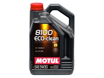 OLEJ SYNTETYCZNY MOTUL 8100 ECO-CLEAN C2 5W30 5L