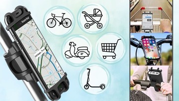 ДЕРЖАТЕЛЬ ДЛЯ ТЕЛЕФОНА POWERBANK 6 ДЮЙМОВ ХОРОШО ДЕРЖИТСЯ