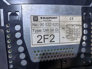 РАДИО OPEL KASECIAK CAR300 BLAUPUNKT 90532620 XZ