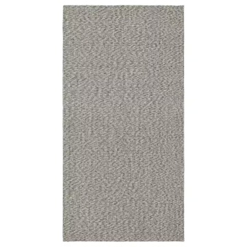 IKEA TIPHEDE Dywan tkany płasko czarny/nat 80x150