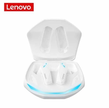 SŁUCHAWKI BEZPRZEWODOWE LENOVO SŁUCHAWKI BLUETOOTH GM2 PRO Białe