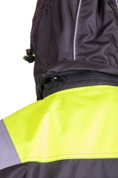 Kurtka OCIEPLANA ODBLASKOWA BENEFIT RIVAL ZIMA XL