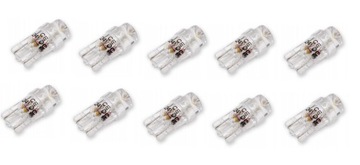 ŻARÓWKA LED 24V W5W T10 W3W KOLORY