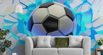 Фотообои для мальчика, 3д футбол 120x180