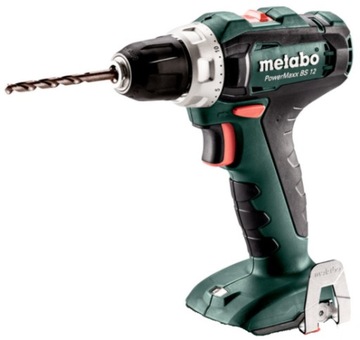 Wiertarko-wkrętarka akumulatorowa Metabo PowerMaxx BS 12 Solo