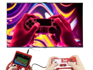 Mini konsola retro przenośna Gameboy 400 gier + pad tv