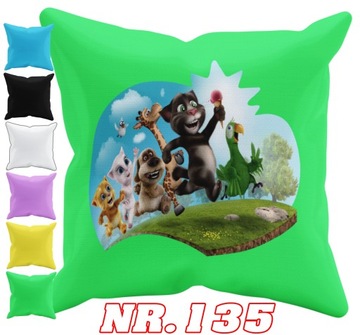 POSZEWKA NA PODUSZKĘ JAŚKA DO PRZEDSZKOLA TALKIN TOM + IMIĘ GRATIS