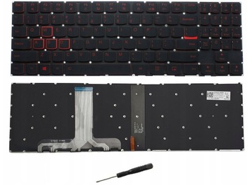 KLAWIATURA LED DO LENOVO LEGION Y520 Y520-15 Y720 Y720-15 PODŚWIETLANA LED