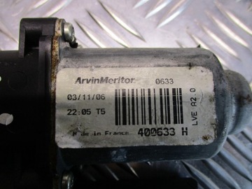 MOTOREK MECHANIZMUS OKNO PRAVÝ ZADNÍ PEUGEOT 307 1.6 HDI