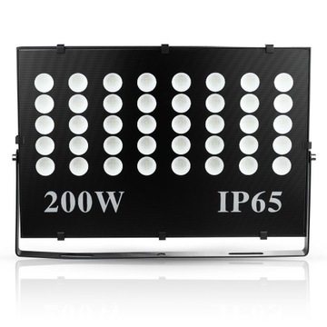 HALOGEN LED 200W NAŚWIETLACZ LAMPA IP65 20000lm