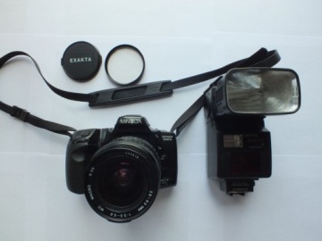 Minolta Dynax 500si + Exakta 28-80 мм 1:3,5-5,6 MC