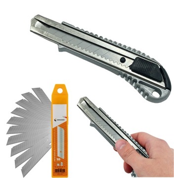 Обои нож, металл, сломанный нож + 11 лезвий ALU