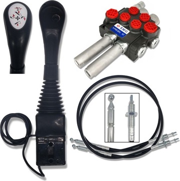 ROZDZIELACZ 40L + JOYSTICK 1P ZESTAW 2 SEK DO TURA