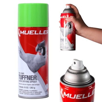 Szybkoschnący klej do tejpów taśm kinezjo w sprayu Muller Tuffner Pre-Tape