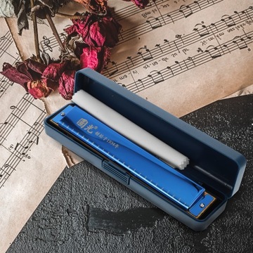 Детская блюзовая гармошка 24 отверстия 2