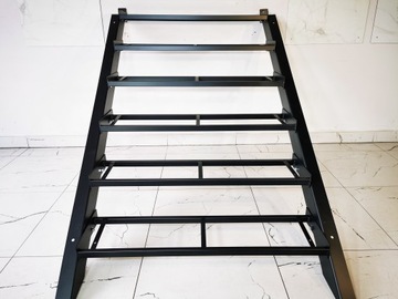 Schody Metalowe Csystem z deski tarasowej, kompozytowej XL stopnie 120x28cm