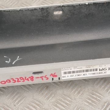 BMW E87 Накладка на правый порог, титаново-серебристый 354