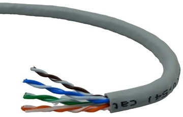 Kabel przewód skrętka UTP kat 6 Bitner 1m