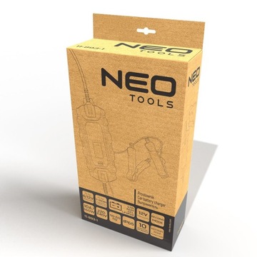 NEO АВТОМАТИЧЕСКОЕ ВЫПРЯМИТЕЛЬНОЕ ЗАРЯДНОЕ УСТРОЙСТВО 12В 10А/160Вт для свинцово-кислотных аккумуляторов