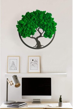 КАРТИНА МОХ БОНСАЙ МОХ ГАМБЛ ДЕРЕВО ЖИЗНИ ДЕРЕВО СЧАСТЬЯ