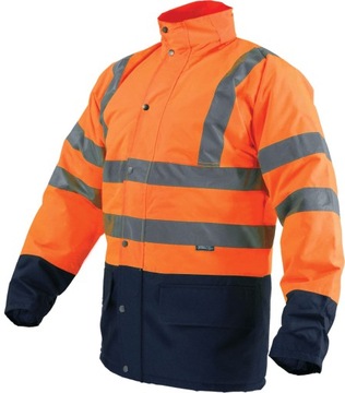 KURTKA ROBOCZA - ODBLASKOWA POMARAŃCZOWA XXXL