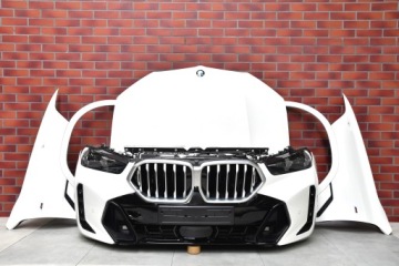 motorhaube Stoßstange Kühler Gurten Leuchte LED Versteifung BMW X6 G06 LCI M-Paket
