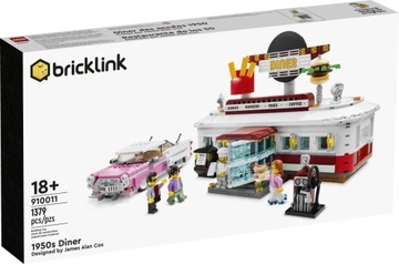 LEGO Bricklink 910011 BrickLink — Ресторан 1950-х годов