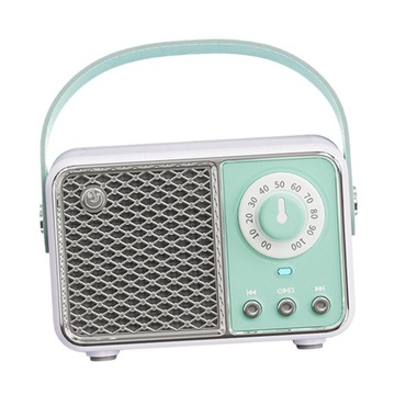 Głośnik retro Obecny praktyczny dźwięk stereo Subwoofer Mini głośnik fioletowy