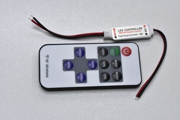 Одноцветный светодиодный контроллер 12А РАДИО ДИСТАНЦИОННЫЙ
