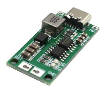 Литий-ионный аккумулятор Step-Up и зарядное устройство 3S 12,6 В 2 А USB-C / 0045