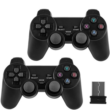 ТВ-КОНСОЛЬ РЕТРО-ТЕЛЕИГРА В ПОДАРОК ​​2 ПАНЛОДА + КАРТА 64 ГБ + 20 000 ИГР