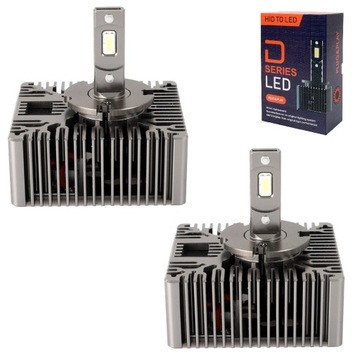 D5S LED CANBUS 6000K 8400lm **MOCNIEJSZY OD XENON*