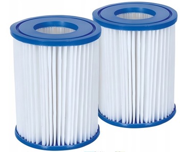 Набор из 2 фильтров для бассейна, фильтр-насос для бассейна BESTWAY, КАРТРИДЖ ТИПА I