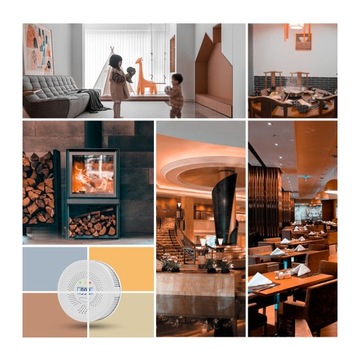 ДЕТЕКТОР СИГНАЛИЗАЦИИ CO2 И CO ГАЗА ДАТЧИК LCD HD БЕСПРОВОДНОЙ