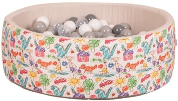SUCHY BASEN 90x30+ 200 PIŁEK GRATIS!!