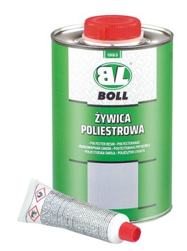 ŻYWICA POLIESTROWA 1KG BOLL + UTWARDZACZ