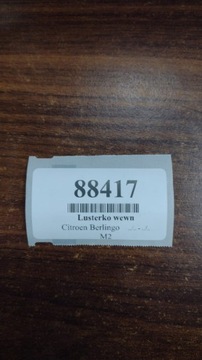 CITROEN BERLINGO III ZRCÁTKO VNITŘNÍ 026327