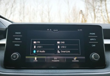 Skoda Fabia IV 1.0 TSI 110KM 2022 Skoda Fabia Ambition, Apple CarPlay, Czujniki parkowania, Salon Polska, zdjęcie 29