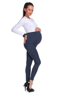 OCIEPLANE CIĄŻOWE GETRY-GRUBE ZIMOWE LEGGINSY- XL