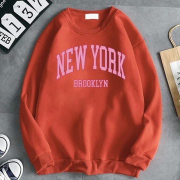 Trend Simple Pullover For Women New York Brooklyn