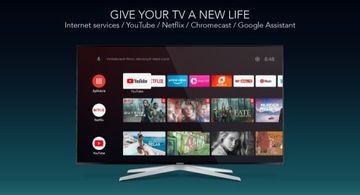 Android SMART TV Homatics Box R + тюнер DVB-T2/C