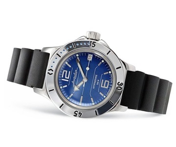 ZEGAREK VOSTOK AUTOMAT AMPHIBIA NUREK 120696 Blue