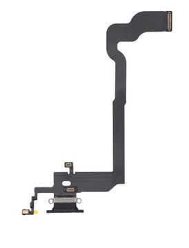 Złącze Dock Mikrofon iPhone X Black