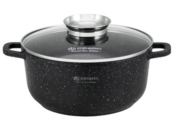 GARNEK 3,3 L Powłoka Marmurkowa 22cm Indukcja Gaz
