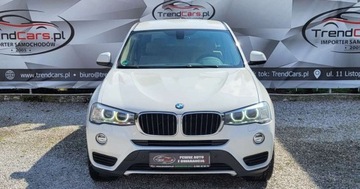 BMW X3 F25 SUV 2.0 18d 150KM 2014 BMW X3 2.0 150 KM Navi Ksenon bezwypadkowa Gwarancja oplacona 2.0 Diesel, zdjęcie 1