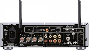 Onkyo R-N855 + Indiana Line DJ 310 Wi-Fi BT DAB+