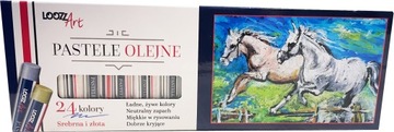 Kredki pastelowe St. Majewski 24 szt.