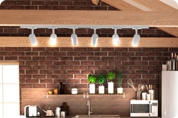 РЕЛЬСОВОЕ ОСВЕЩЕНИЕ РЕЛЬСОВЫЙ СВЕТИЛЬНИК LED GU10 ЛАМПА БЕЛАЯ